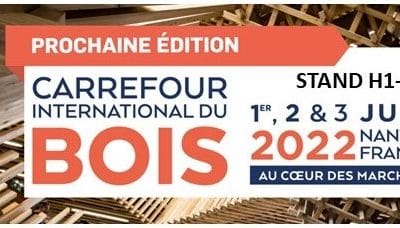 Carrefour international du Bois à Nantes les 1er, 2 & 3 juin